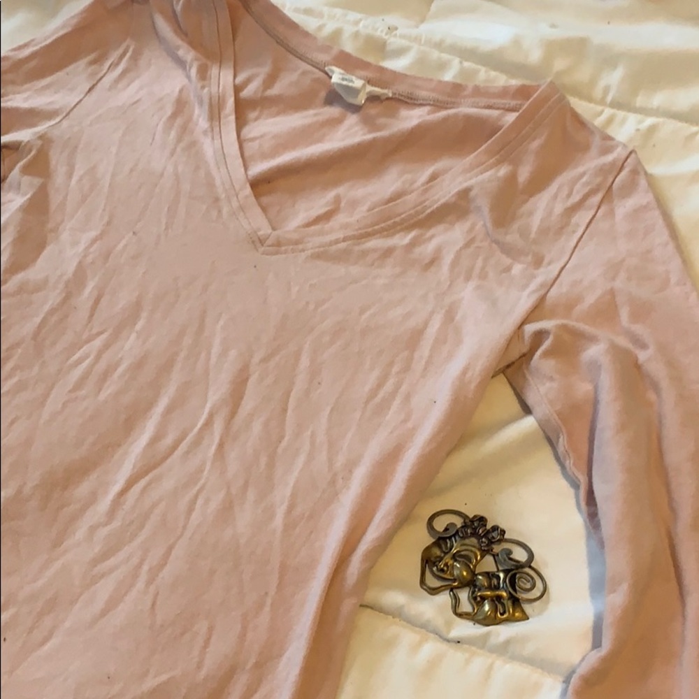 Pink long sleeve Forever 21 shirt